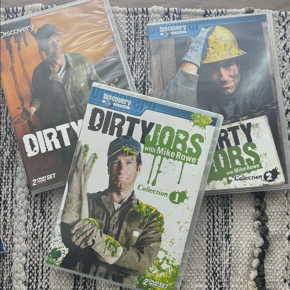 Discovery Dirty Jobs DVD Collection - 1,2,3 with 2 discs in each